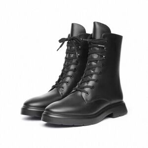 Stuart Weitzman Black Leather Boots
